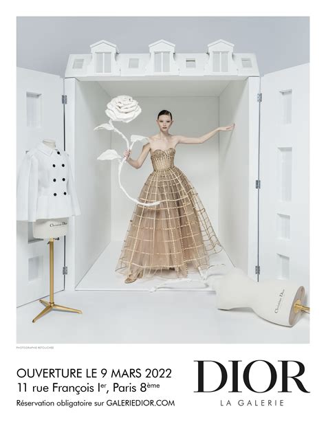 dior museum paris 2023 tickets|la galerie Dior dates.